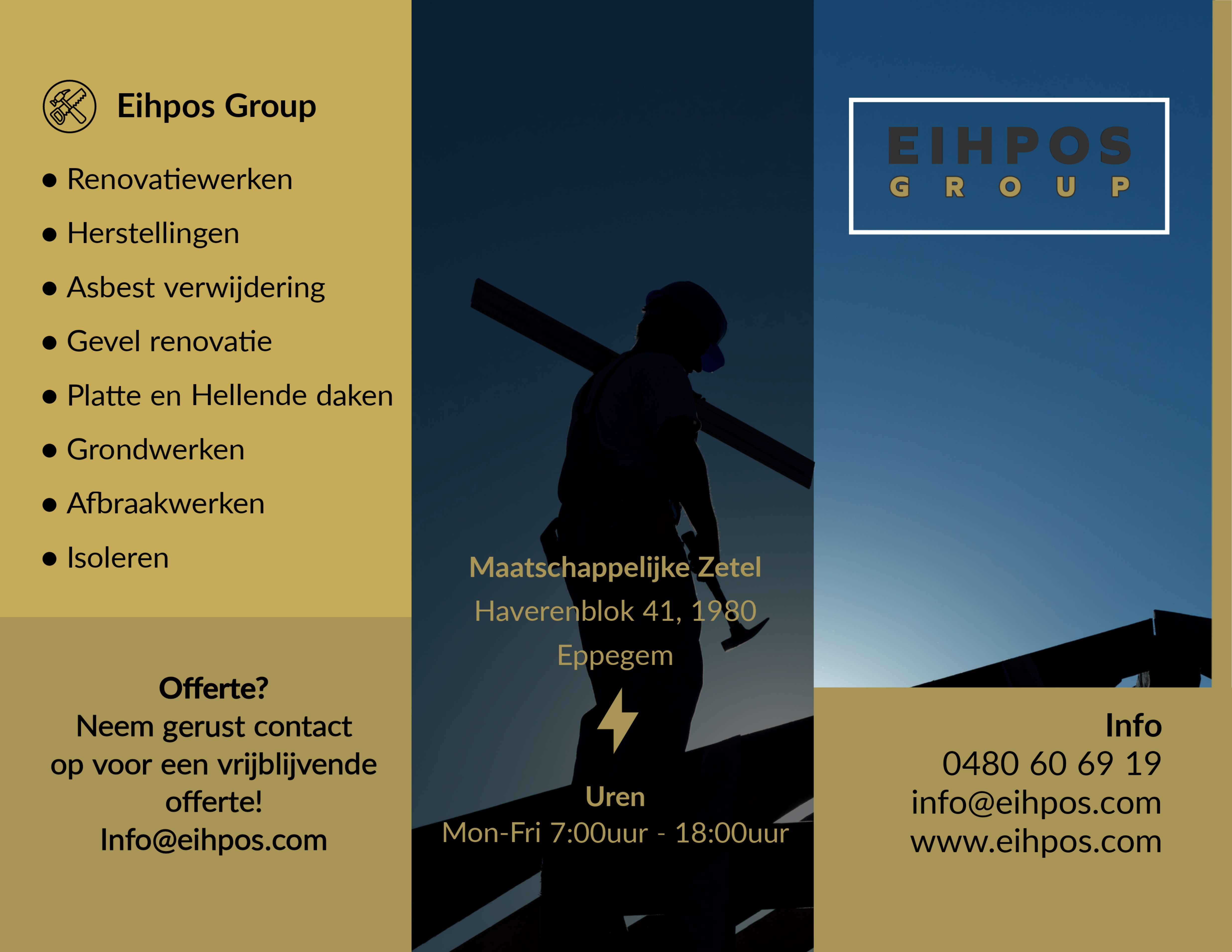 gevelbekleders Eppegem | EIHPOS Group